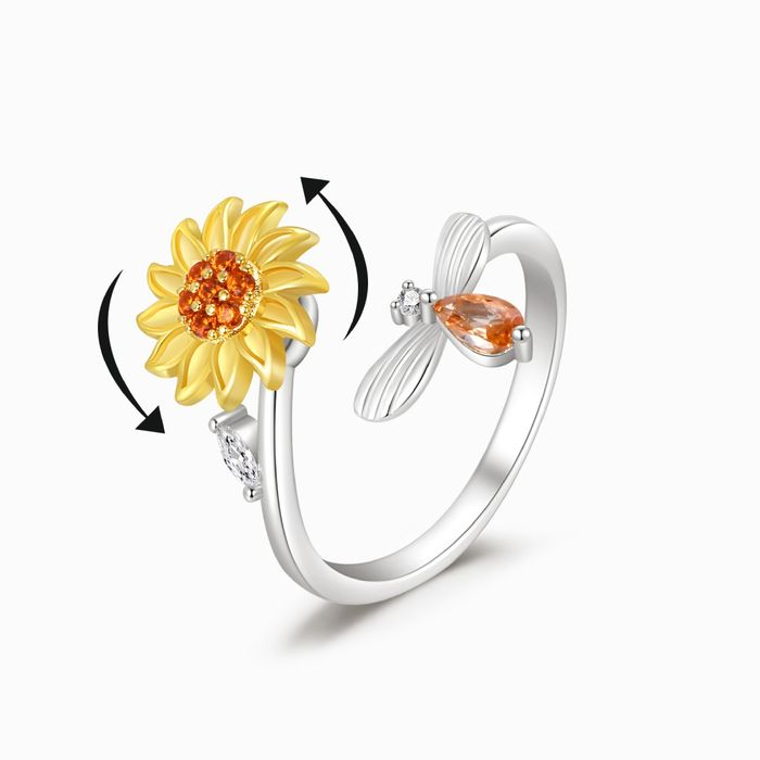Artemisia™ - Anello Girasole A Mia Figlia