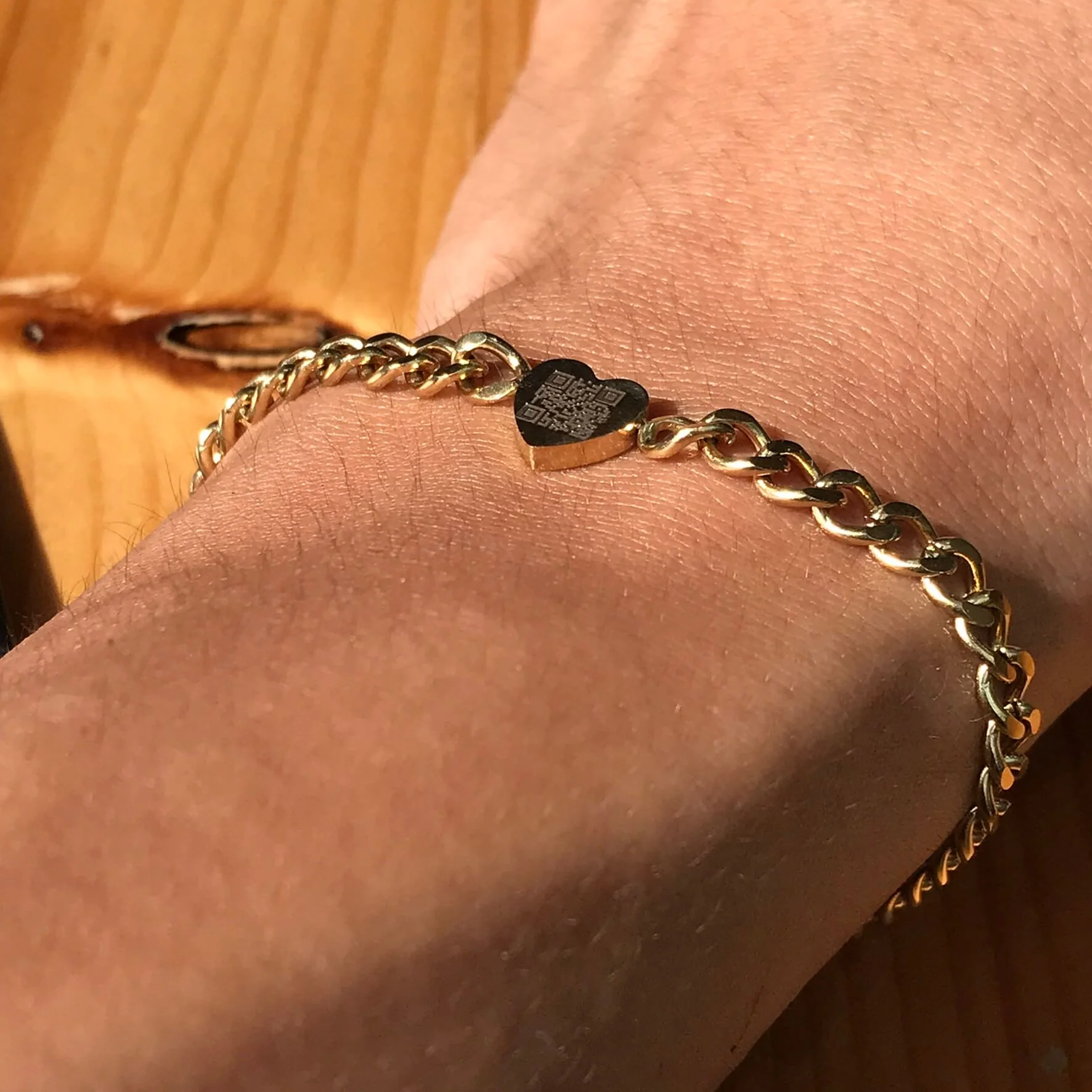 Artemisia™ - Bracciale In Acciaio QR Code