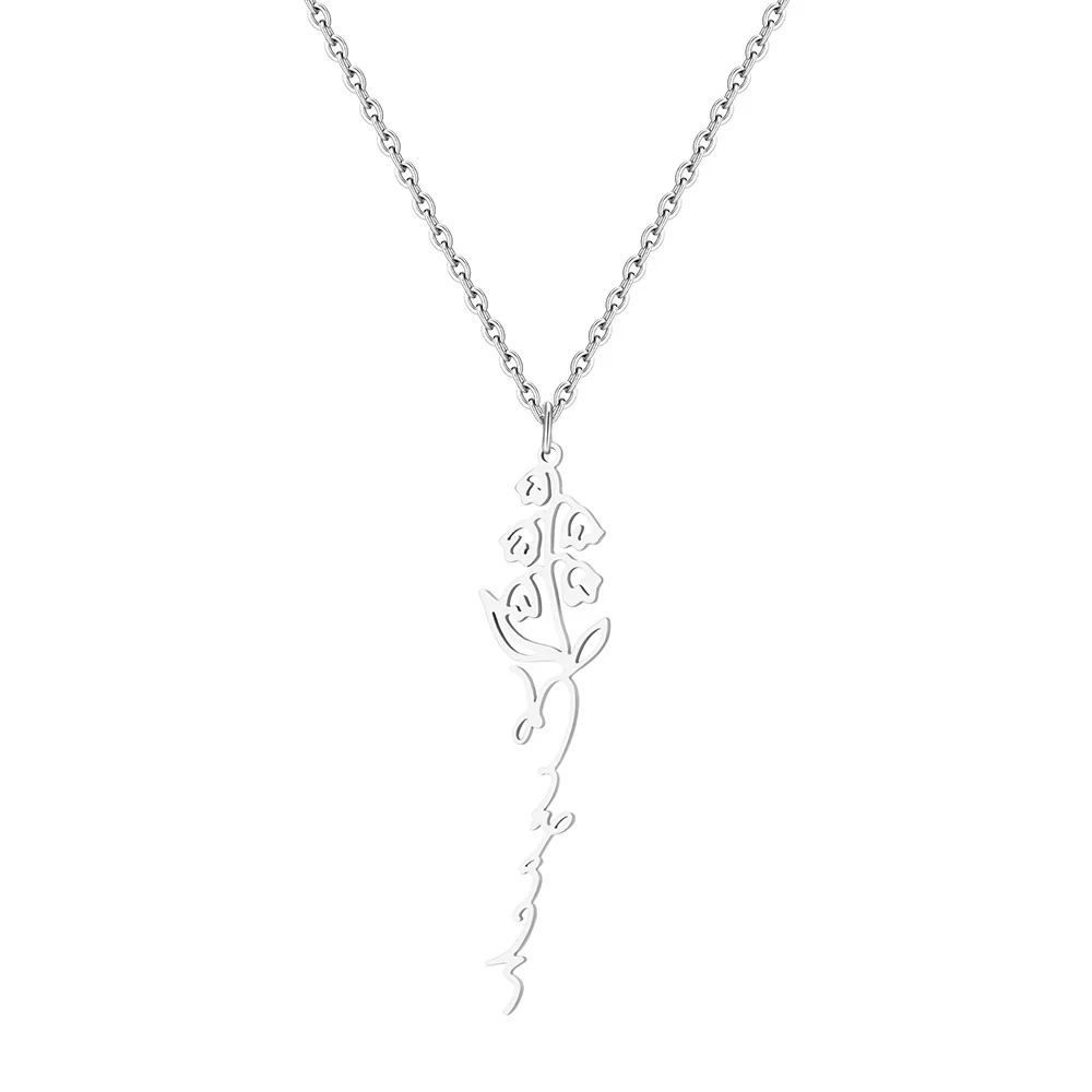 Artemisia™ Collana con fiore di nascita